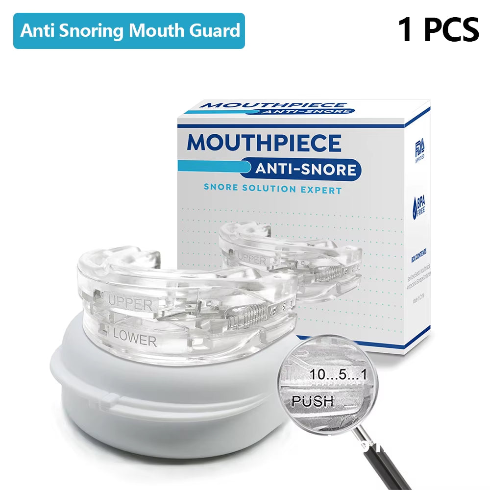Transform Your Sleep: Anti Snoring Bruxism Mouth Guard for Peaceful Nights and Better Health
