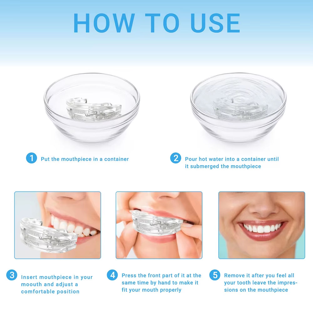 Transform Your Sleep: Anti Snoring Bruxism Mouth Guard for Peaceful Nights and Better Health