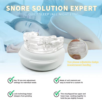Transform Your Sleep: Anti Snoring Bruxism Mouth Guard for Peaceful Nights and Better Health